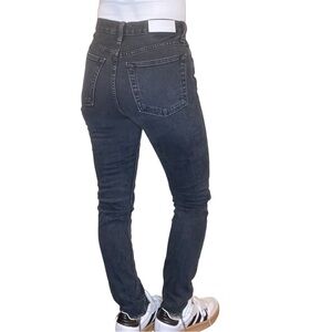 RE/DONE High-Rise Ankle Crop Jeans